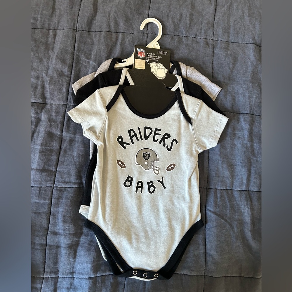 Raiders bodysuits